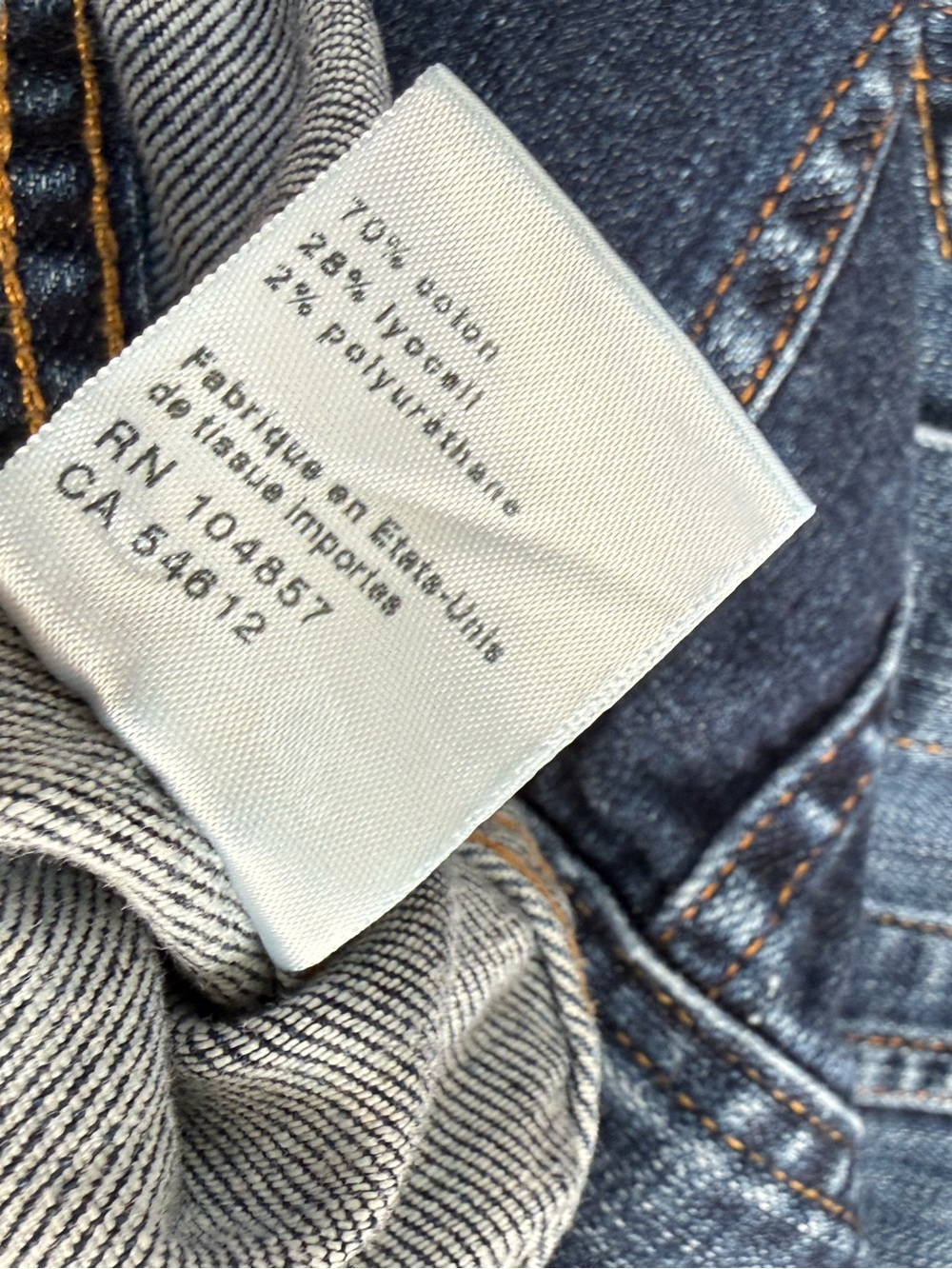 AG Adriano Goldschmied Denim Jacket Large USA Made Classic Trucker Jean Jacket - Picture 7 of 7
